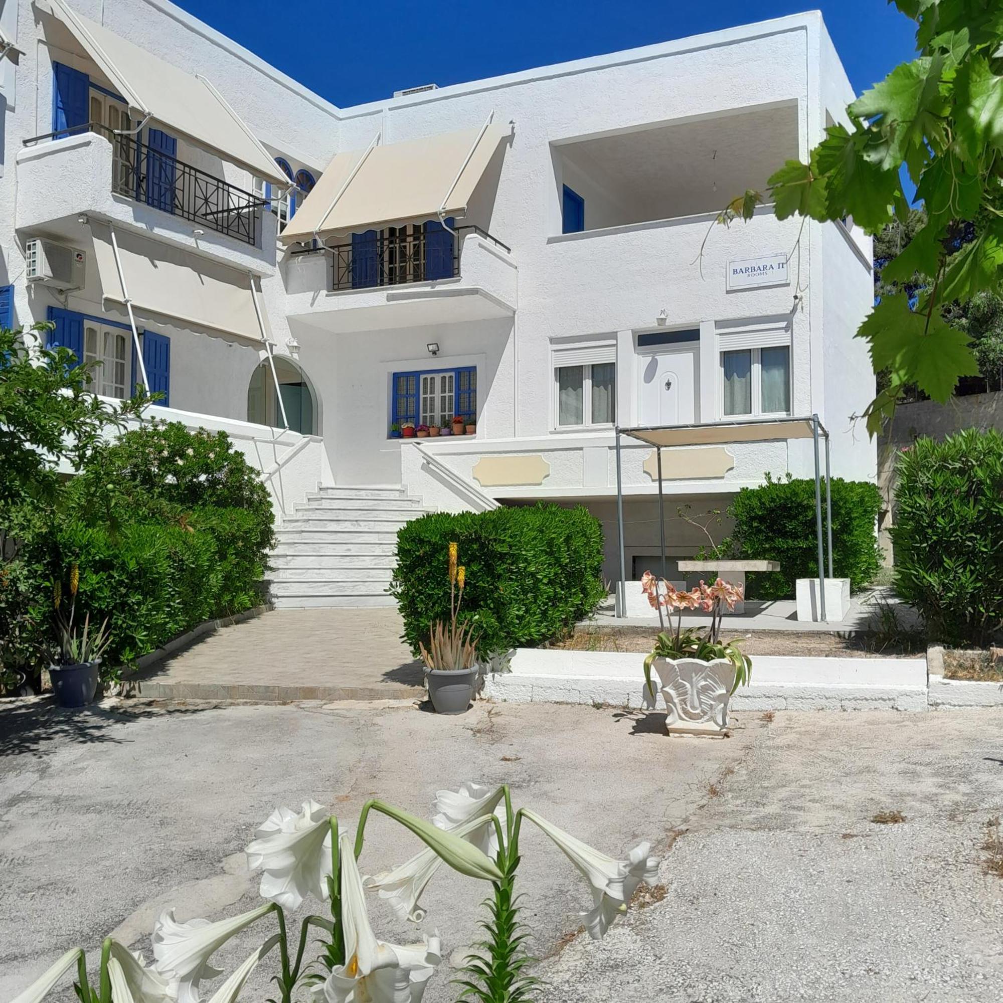 Barbara II Hotel Agia Marina  ภายนอก รูปภาพ