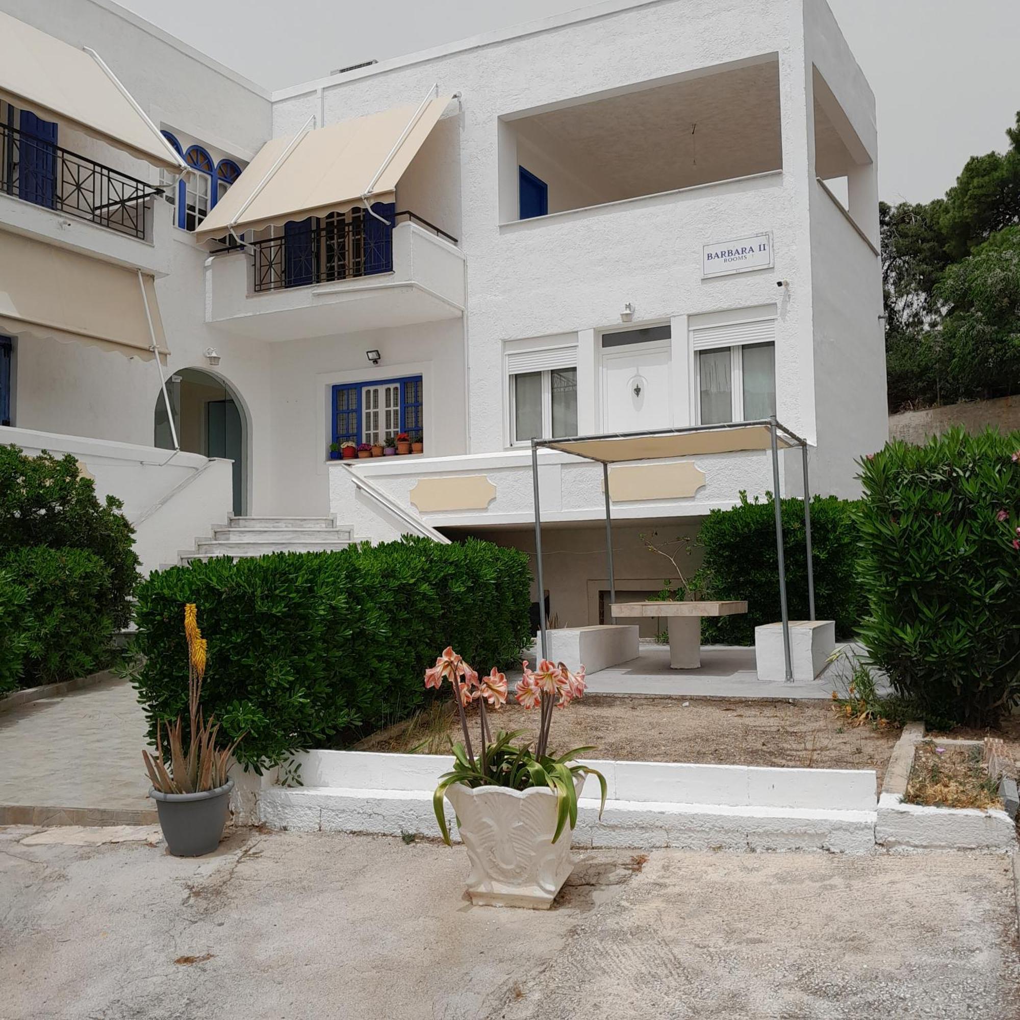 Barbara II Hotel Agia Marina  ภายนอก รูปภาพ